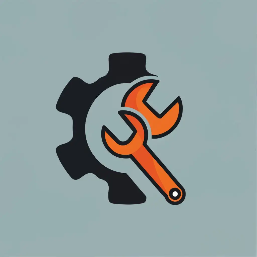 LOGO-Design-For-GEAR-SPANNER-Innovative-Typography-for-the-Technology-Industry