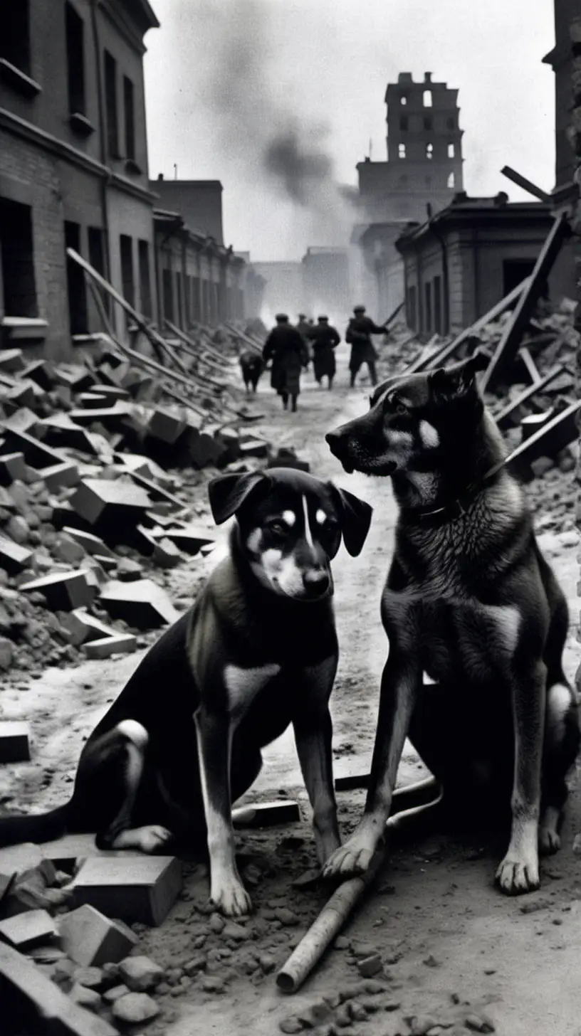 Dark Depiction of Soviet Dogs in Explosive Battle of Stalingrad