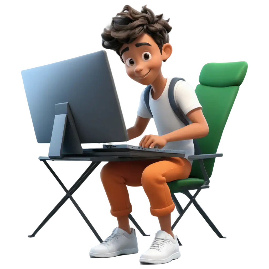 Cartoon-Boy-Using-Computer-Engaging-PNG-Illustration-for-Digital-Environments
