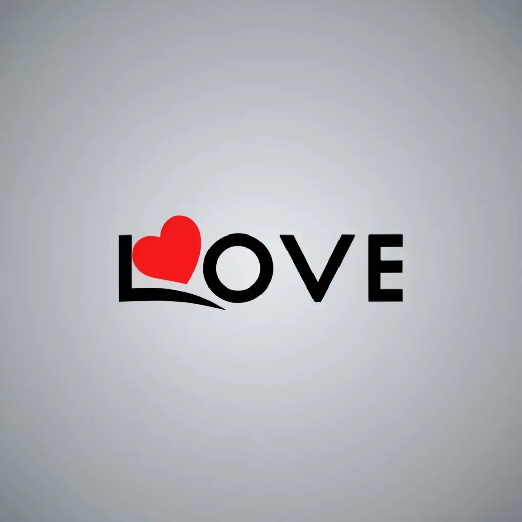 logo, Love, with the text "Love", typography, be used in Beauty Spa industry