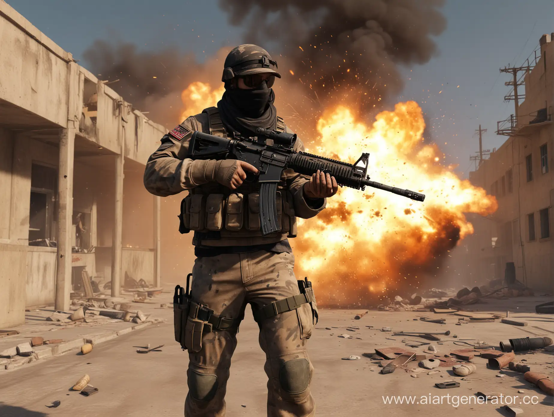 CounterStrike-Global-Offensive-Style-Terrorists-Armed-with-M4A1-Emerging-from-Explosion