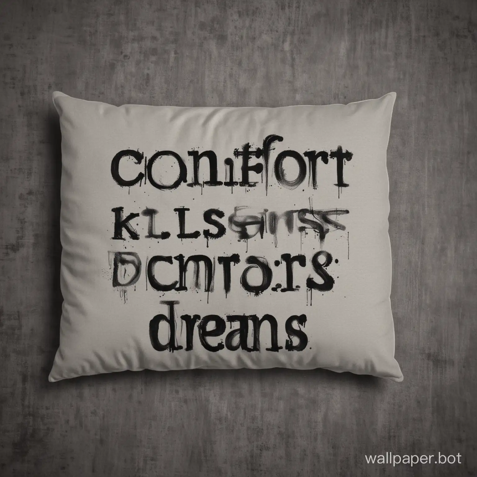 comfort kills dreams
