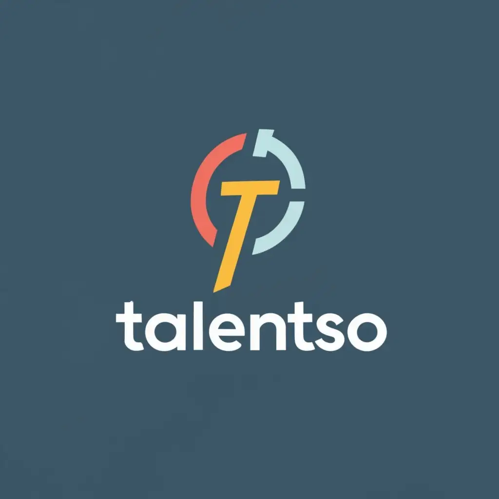 logo, talentso, with the text "talentso", typography, be used in Technology industry