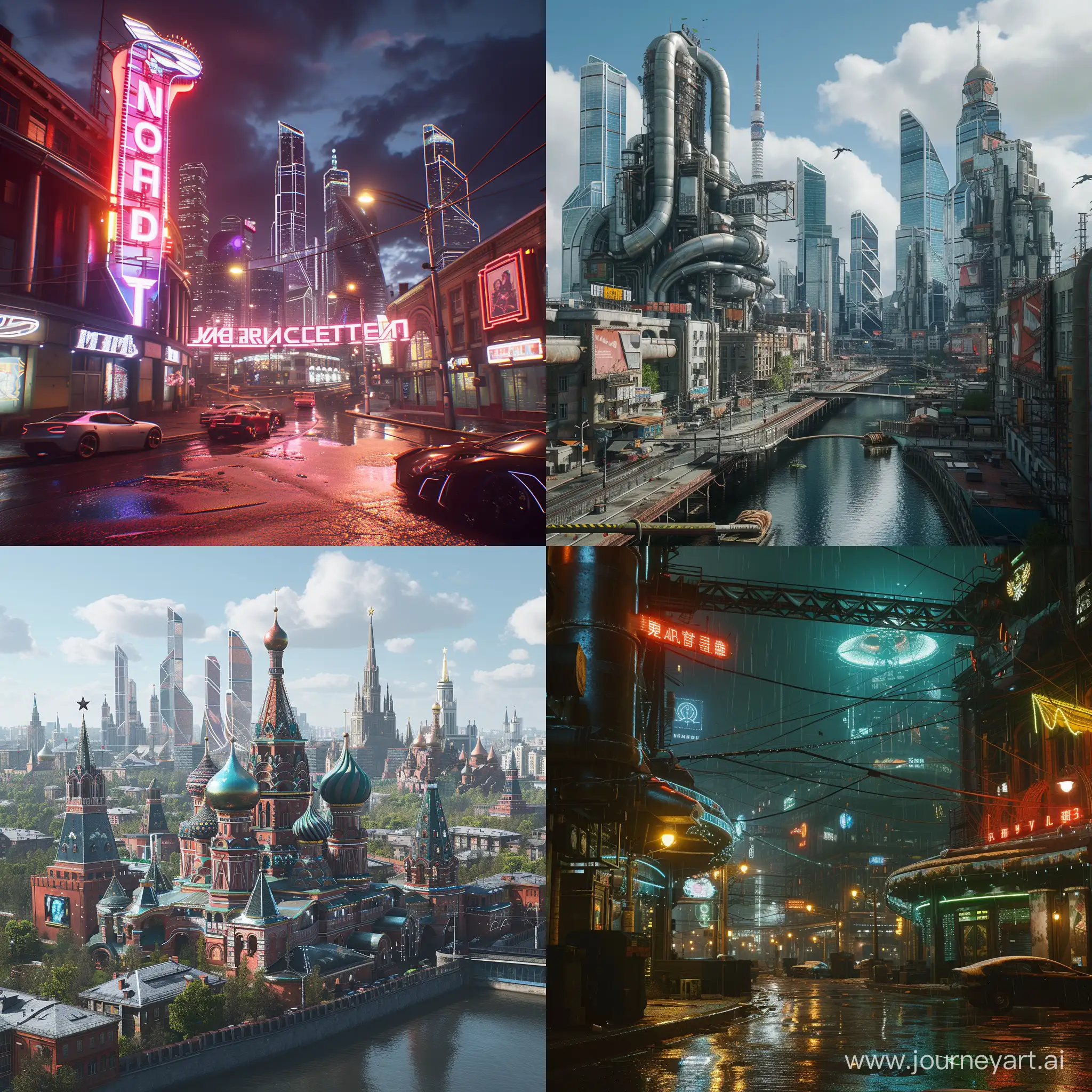 Futuristic Moscow, modern Moscow, futuristic postcyberpunk, futuristic biopunk, futuristic nanopunk, modern postcyberpunk, modern biopunk, modern nanopunk, unreal engine 5