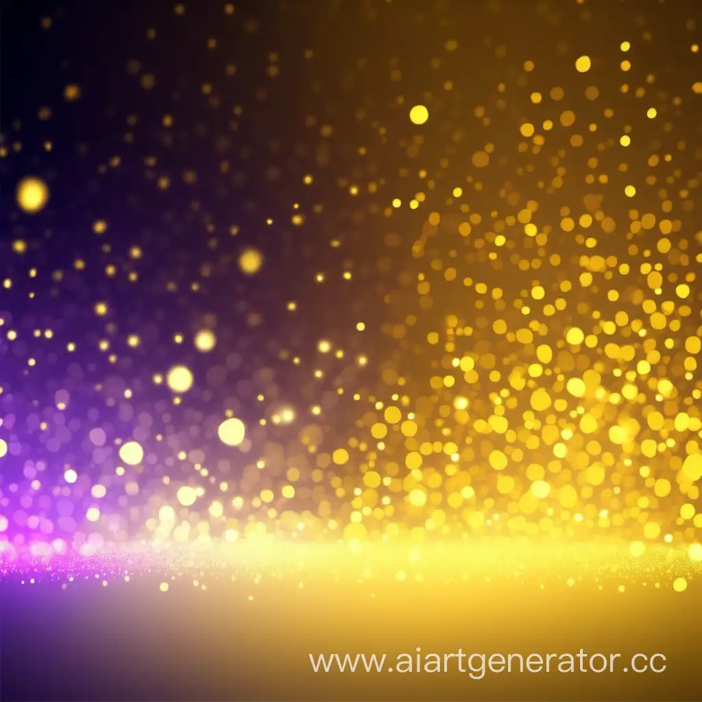Enchanting-Yellow-Bokeh-Lights-and-Magic-Particle-Spread