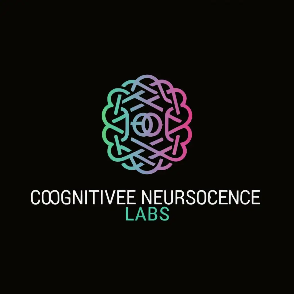 logo, EEG, with the text "Cognitive Neuroscience Labs", typography, be used in Education industry