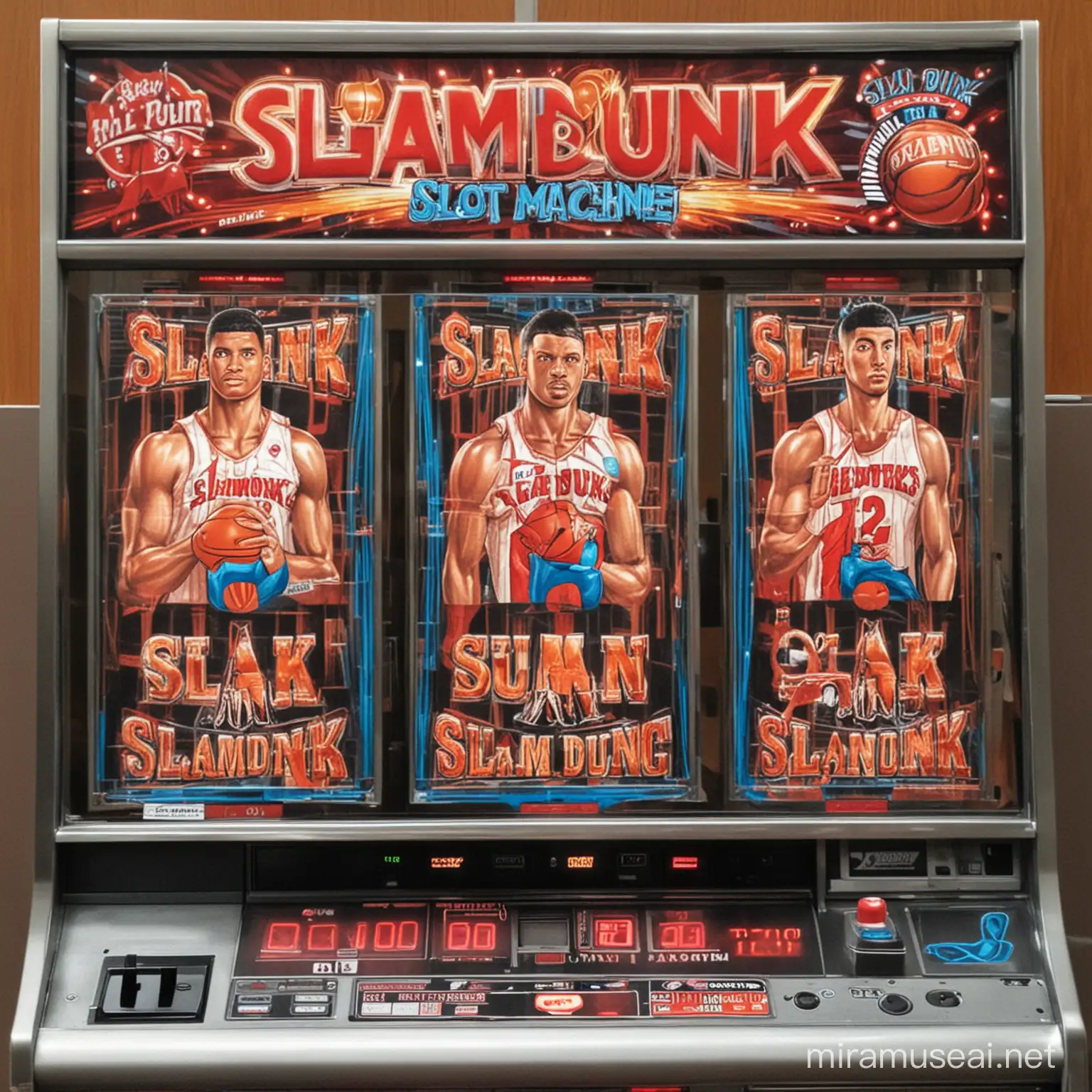 Exciting Basketball Action Slam Dunk Slot Machine