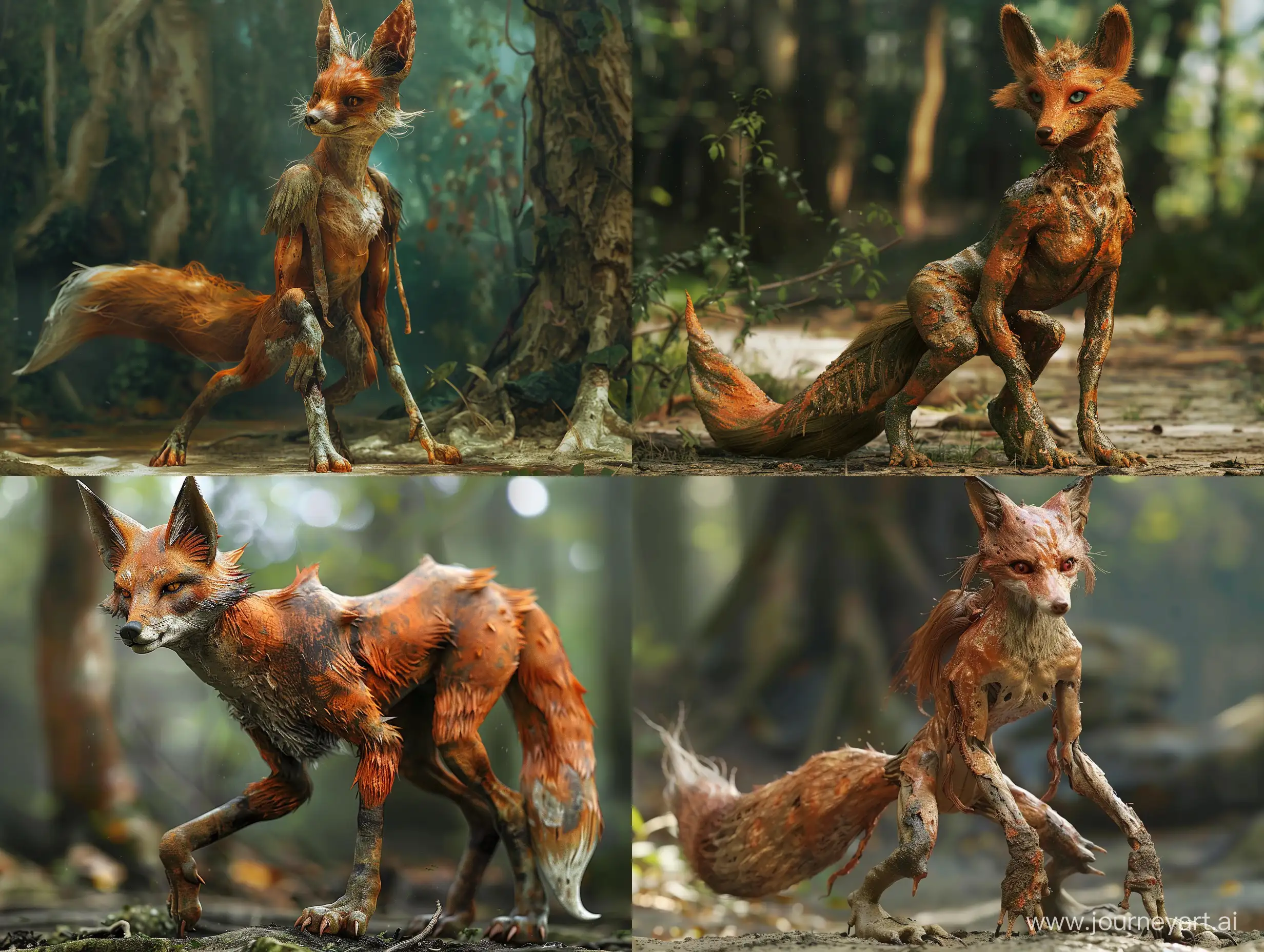 Medieval-Fox-Princess-in-Enchanted-Forest-Transformation-Art
