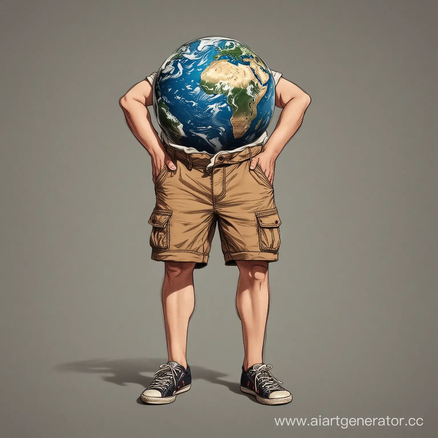 Giant-Shorts-Supporting-Planet-Earth