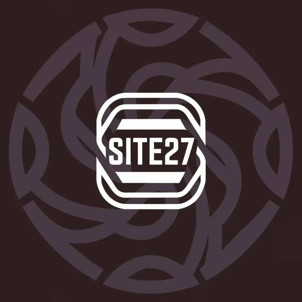 a logo design,with the text "Site-27", main symbol:SCP,Moderate,be used in Technology industry,clear background