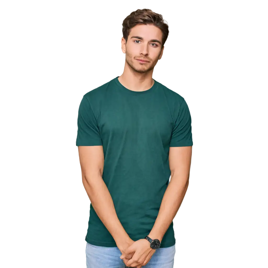 Stylish-Plain-TShirt-Design-in-HighQuality-PNG-Format