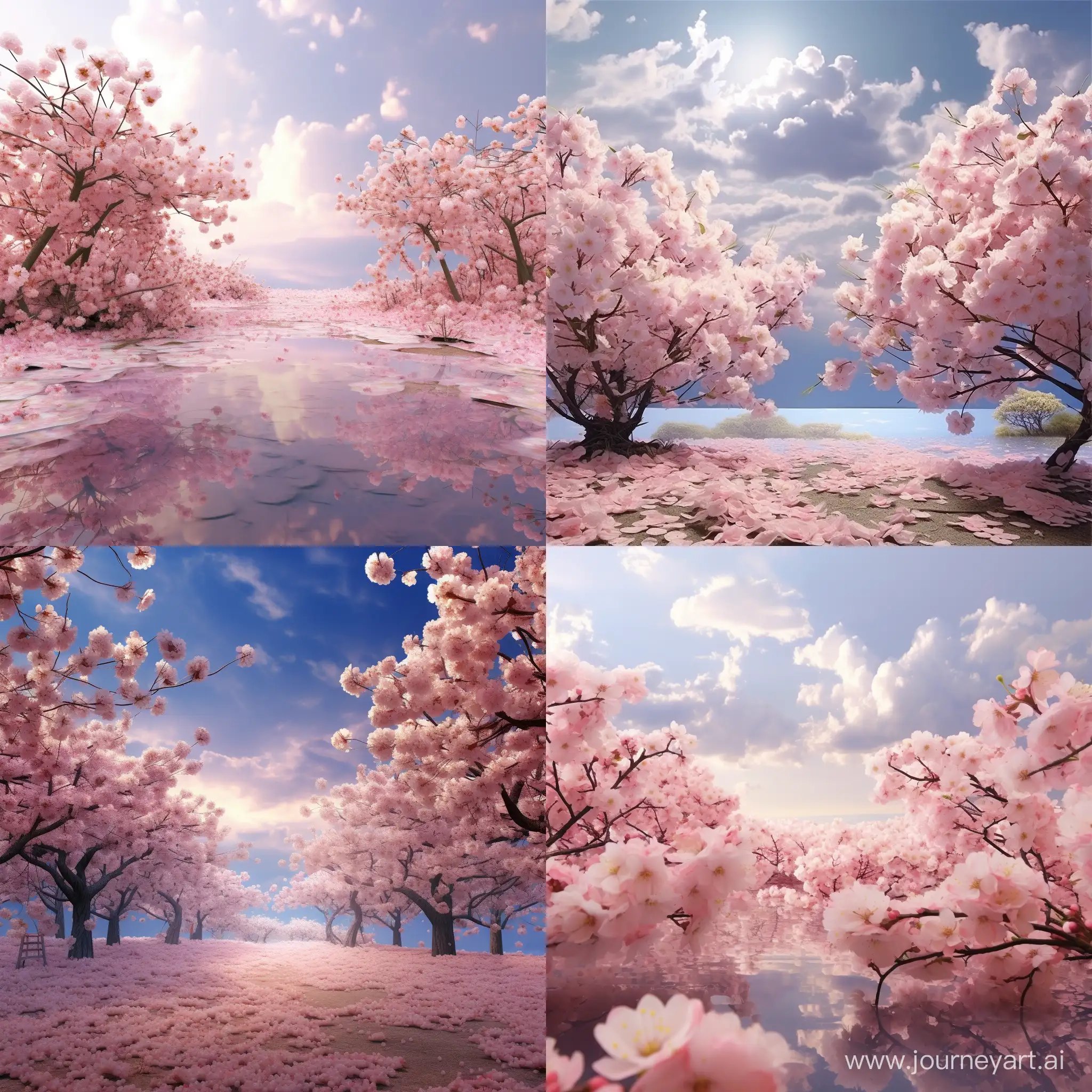 Tranquil-Sky-with-Intruding-Cherry-Blossoms-Photorealistic-Digital-Photography