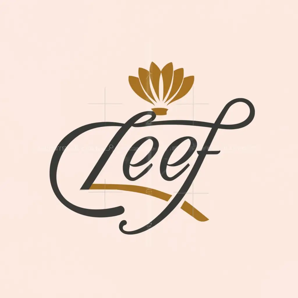 a logo design,with the text "ZEEF ", main symbol:an perfume brand logo,Moderate,clear background