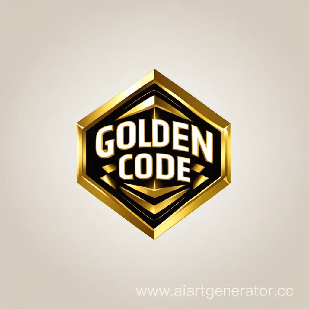 Golden-Code-Company-Logo-in-Luxurious-Gold-and-Elegant-Design