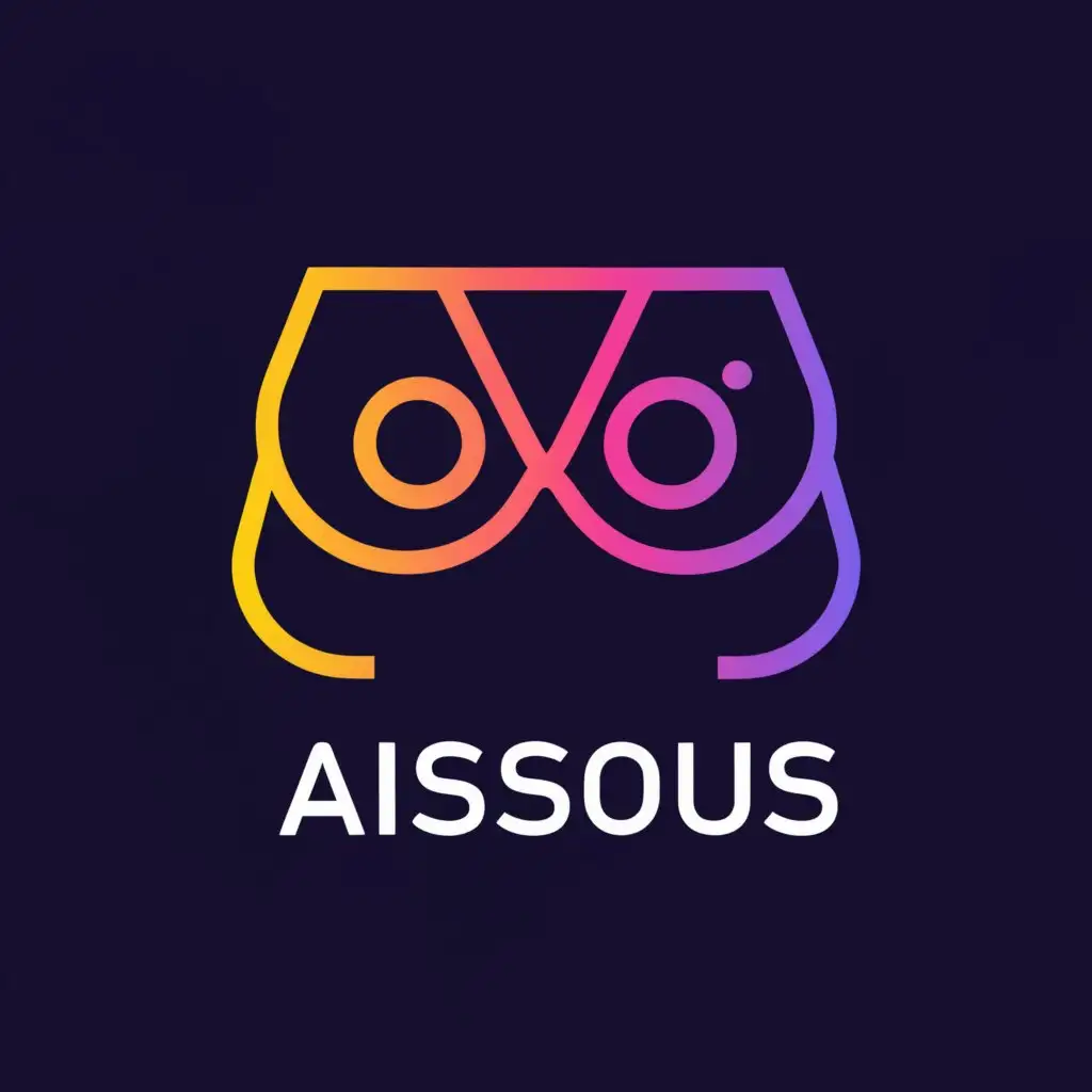 a logo design,with the text "AissouS", main symbol:Gaming,complex,be used in Entertainment industry,clear background