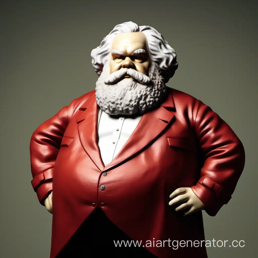 Portly-Karl-Marx-Statue-Contemplating-Ideals