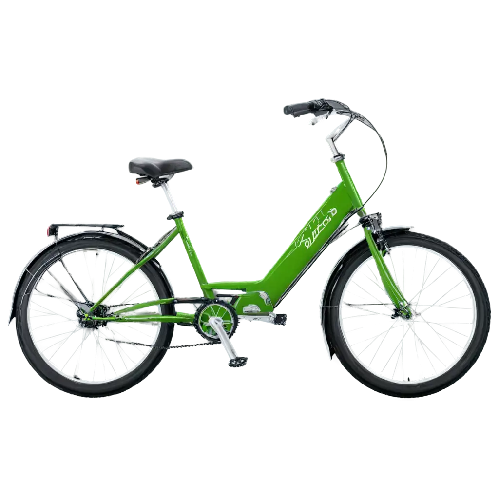 Vibrant-Green-Bicycle-PNG-Enhancing-Your-Projects-with-Stunning-Visuals