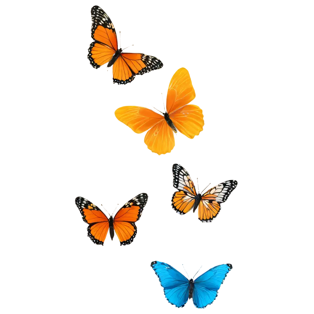 Vibrant-Butterflies-PNG-Stunning-Visuals-for-Digital-Designs