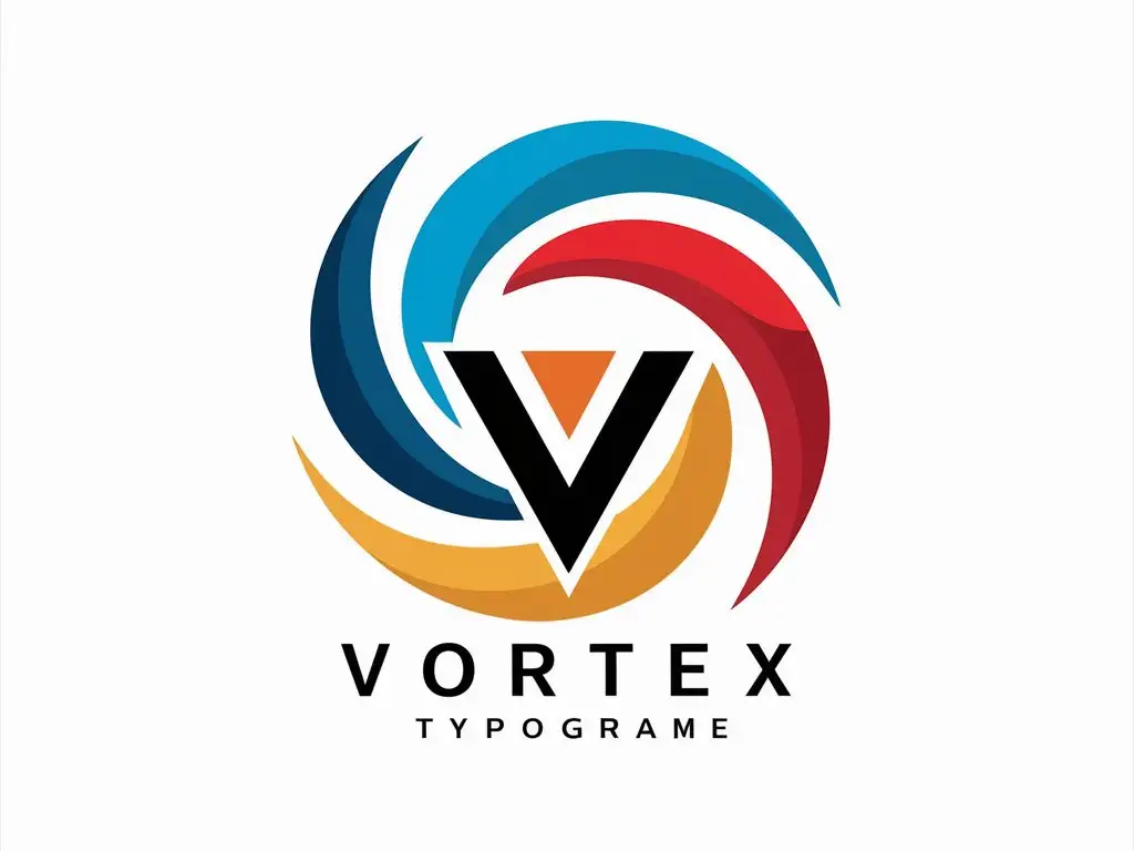 Dynamic-Vortex-Logo-Design-with-Vibrant-Colors-and-Spiraling-Motion