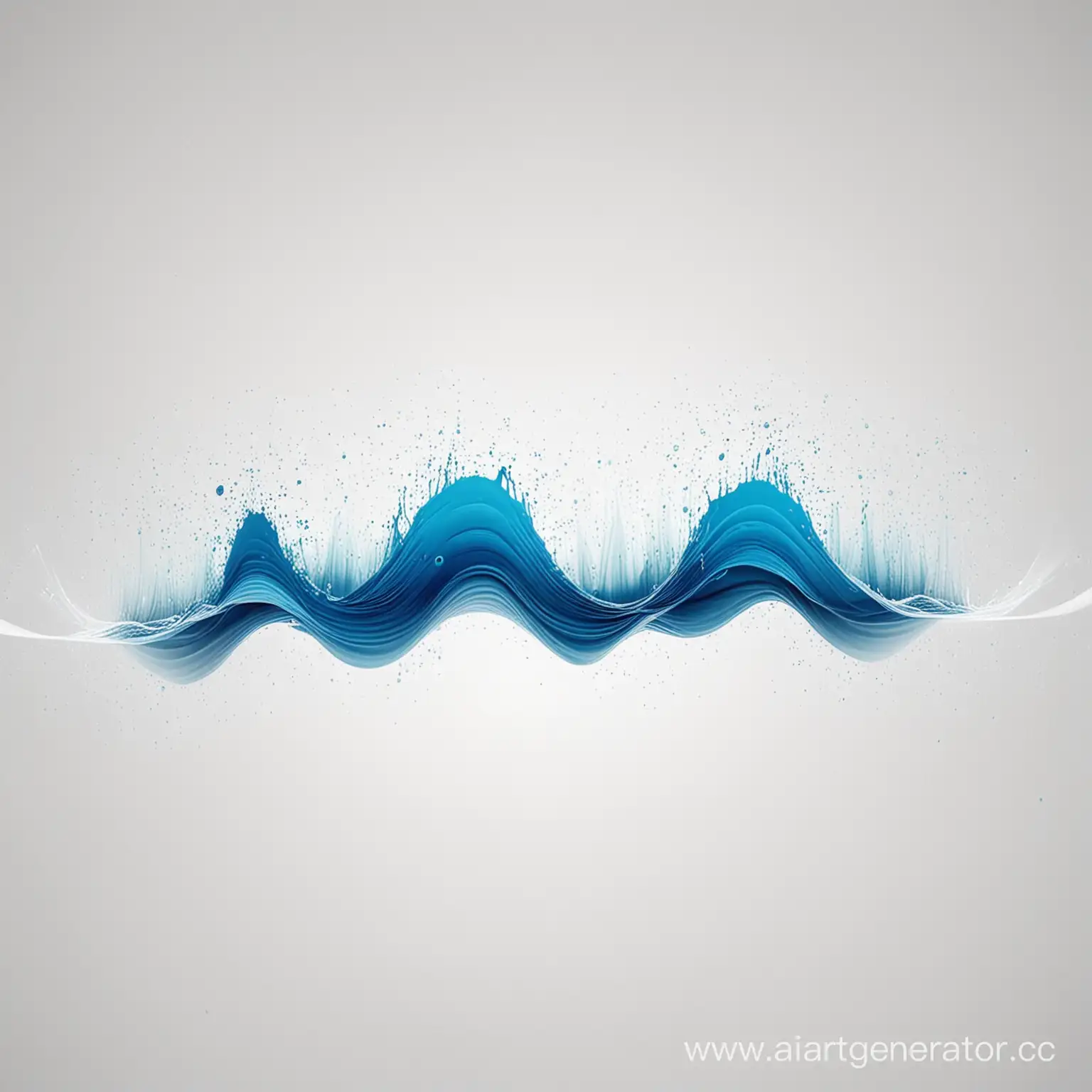 Blue-Sound-Wave-on-White-Background-Abstract-Musical-Concept-Art
