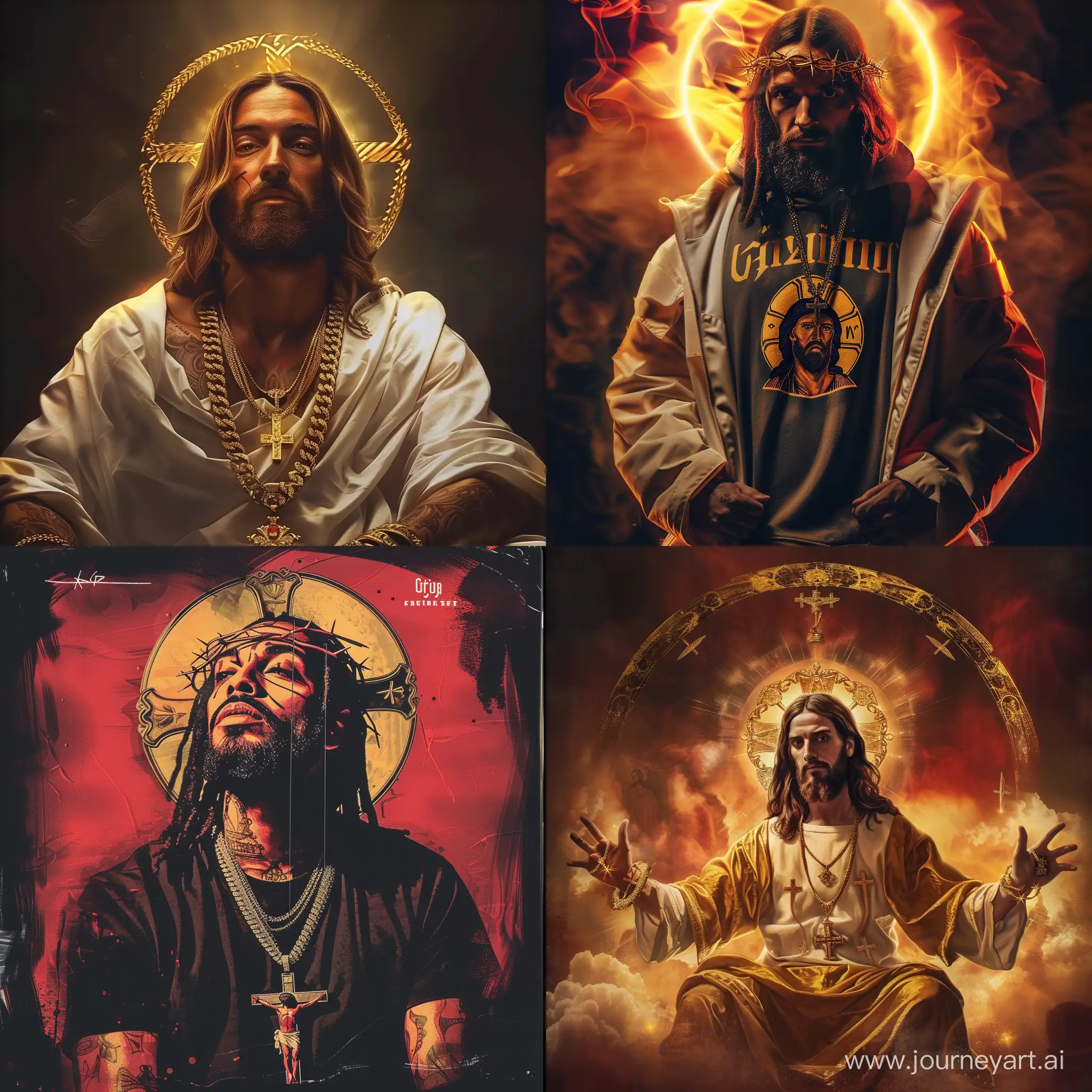 Cover of the rap album of Jesus Christ