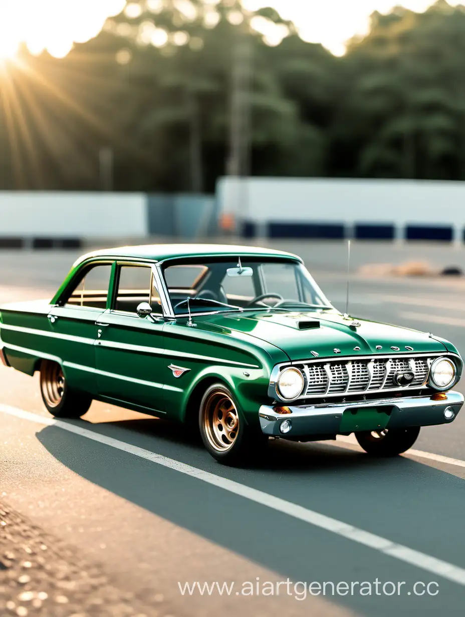 Vintage-MangaInspired-1961-Ford-Falcon-with-Unique-Features