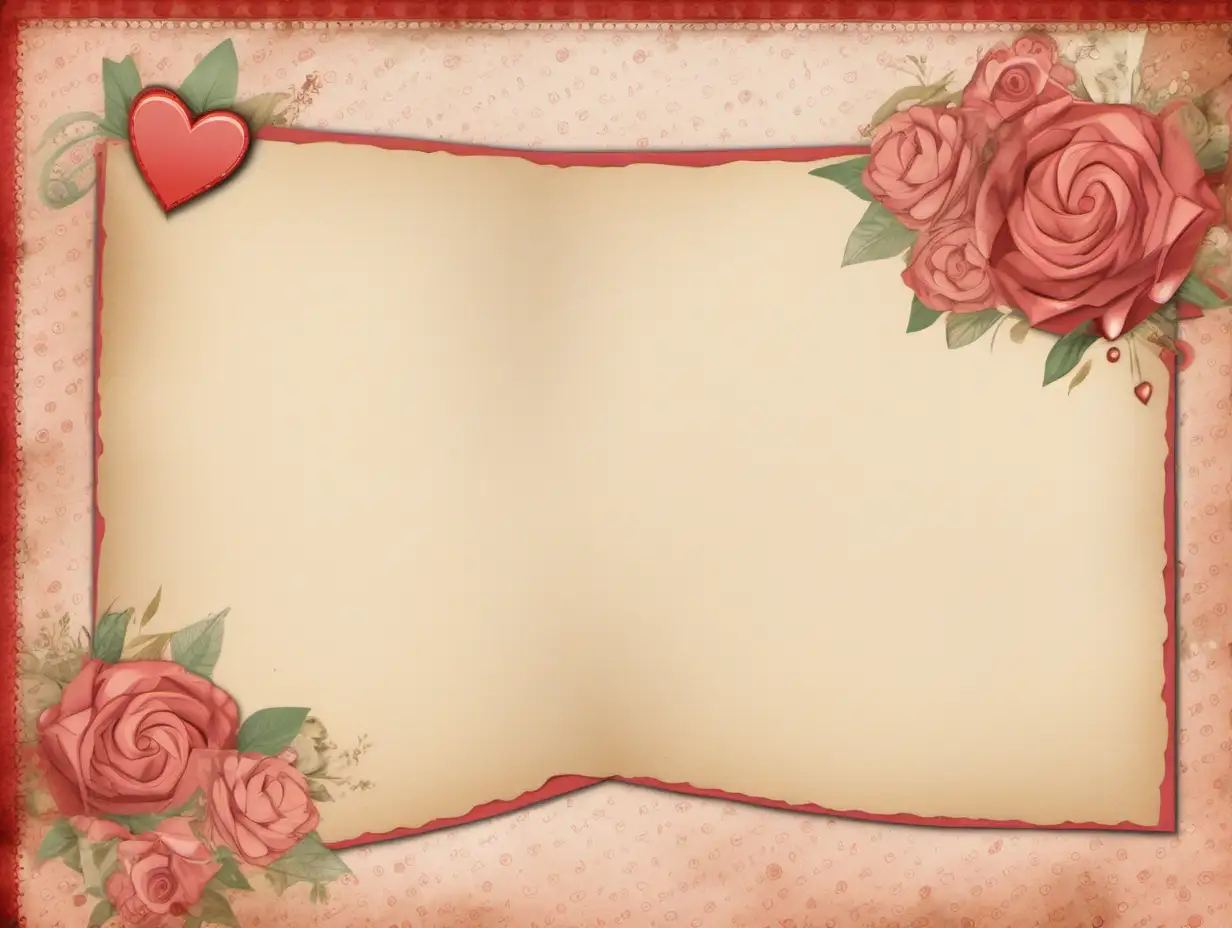 love letter 3x5 card background

