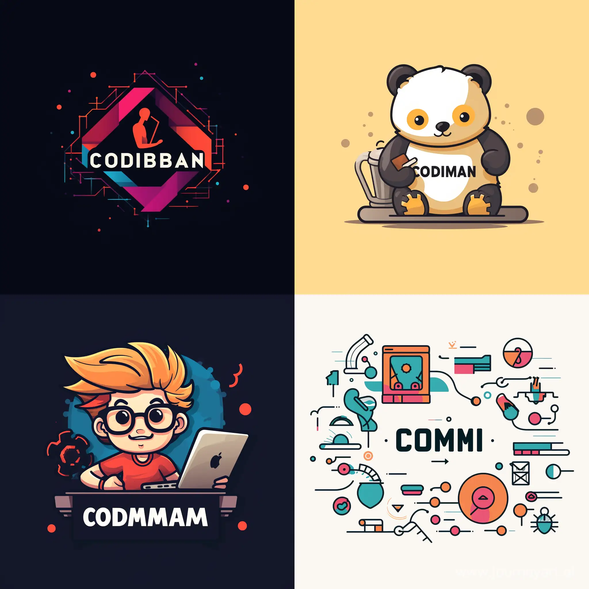 A logo for a company that names Codamin and they are the best web developers and web designers in the world