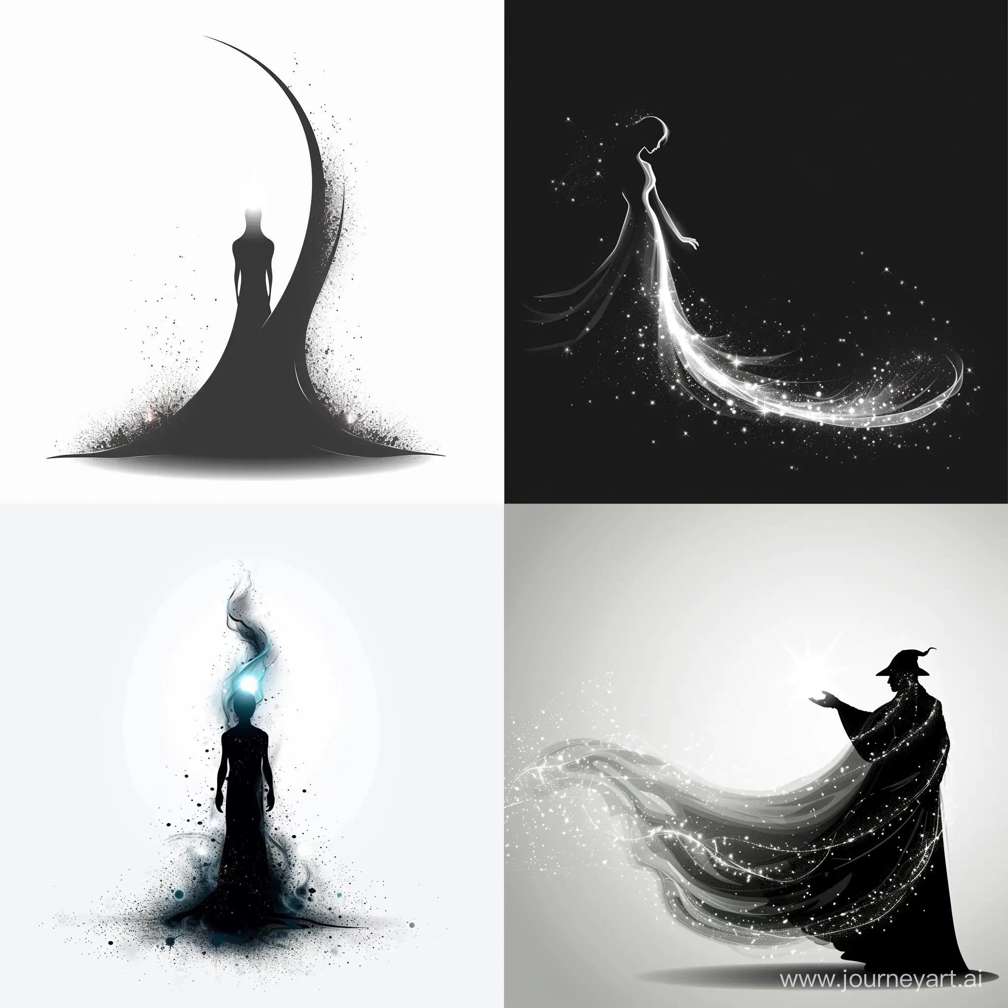 Fantasy-Darkness-Vector-Icon-with-Magical-Light-on-White-Background