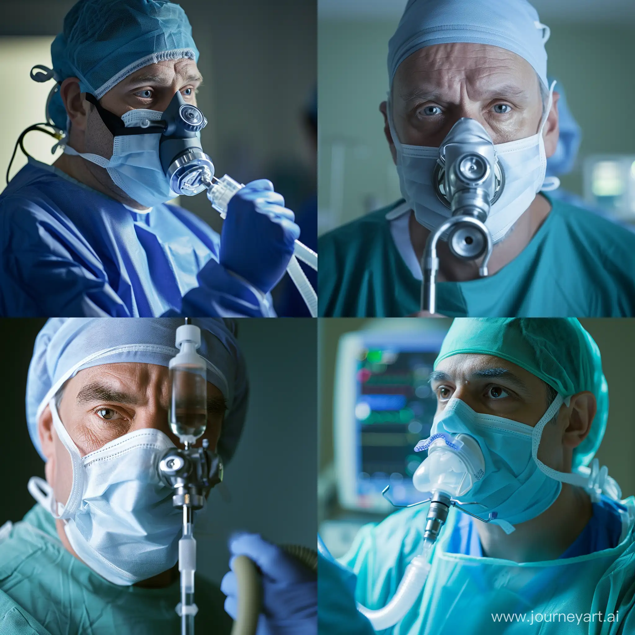 Expert-Anesthesiologist-Performing-Laryngoscope-Procedure
