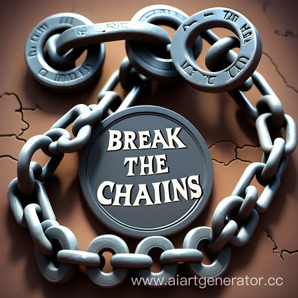 Break the Chains надпись