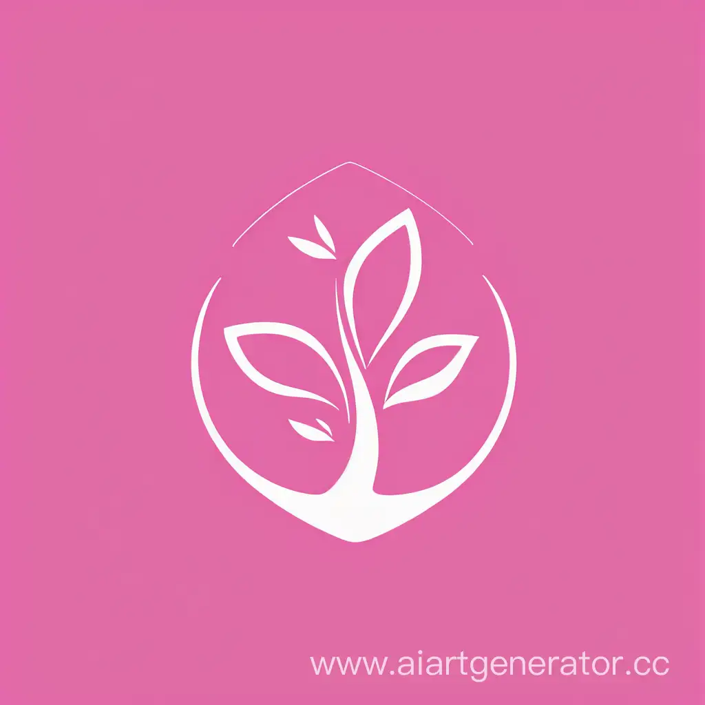 Minimalistic-Pink-Care-Logo-Design