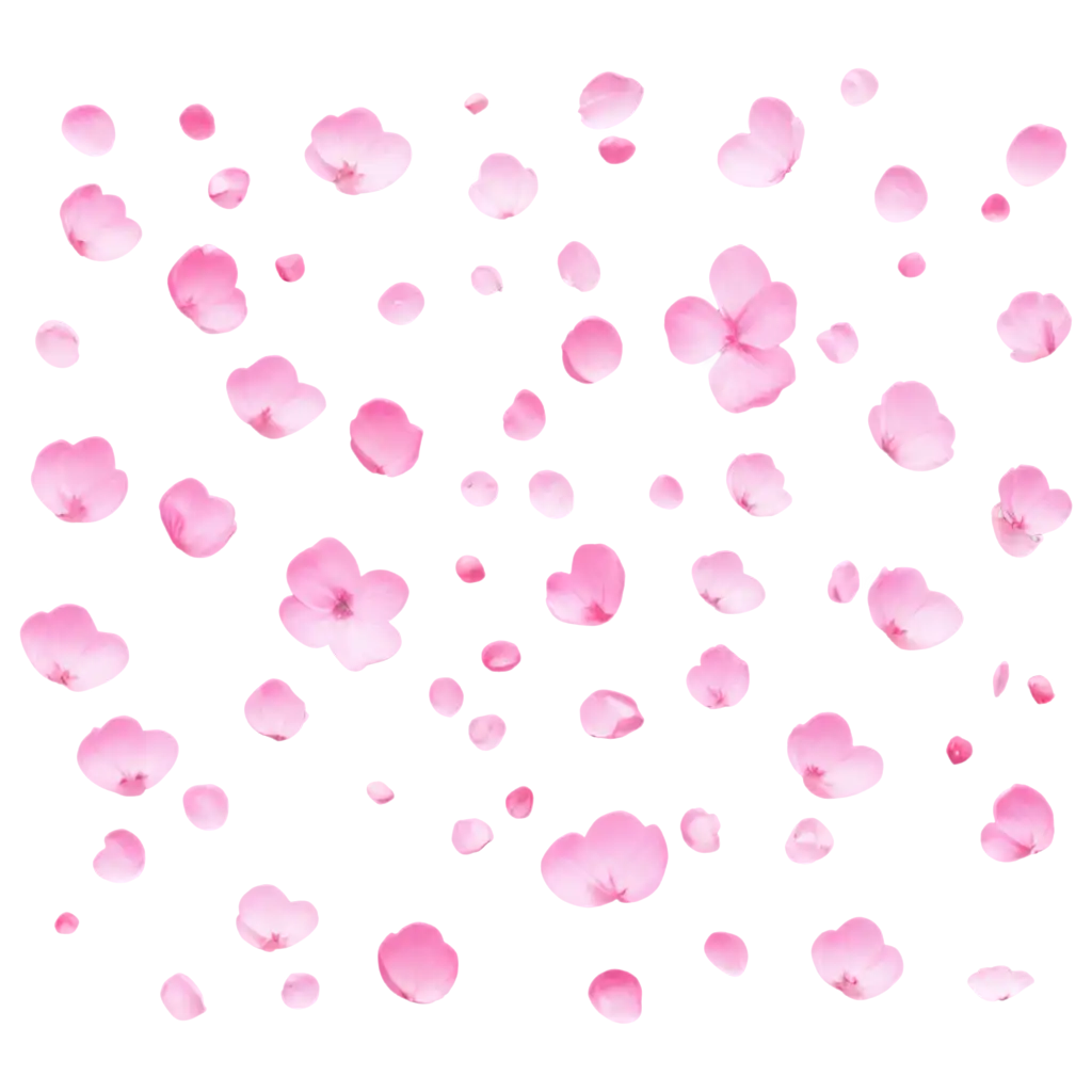  pink flower petals rain 

