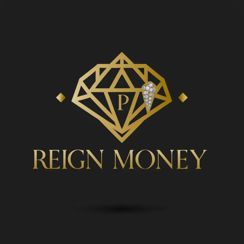 a logo design,with the text "Reign Money", main symbol: incorporates a contemporary, whimsical crown to represent our brand, Reign Money,Moderate,clear background