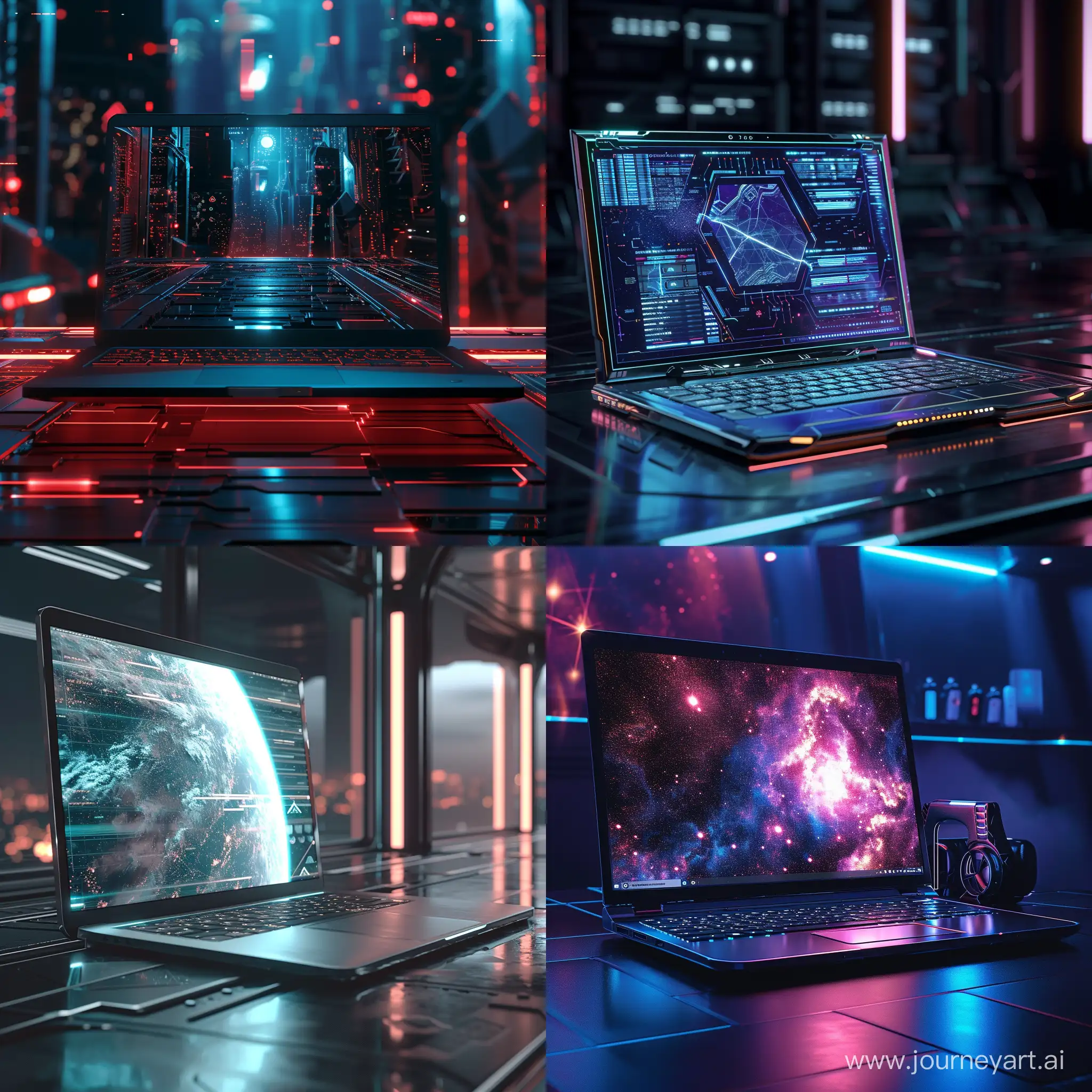 Laptop, far future