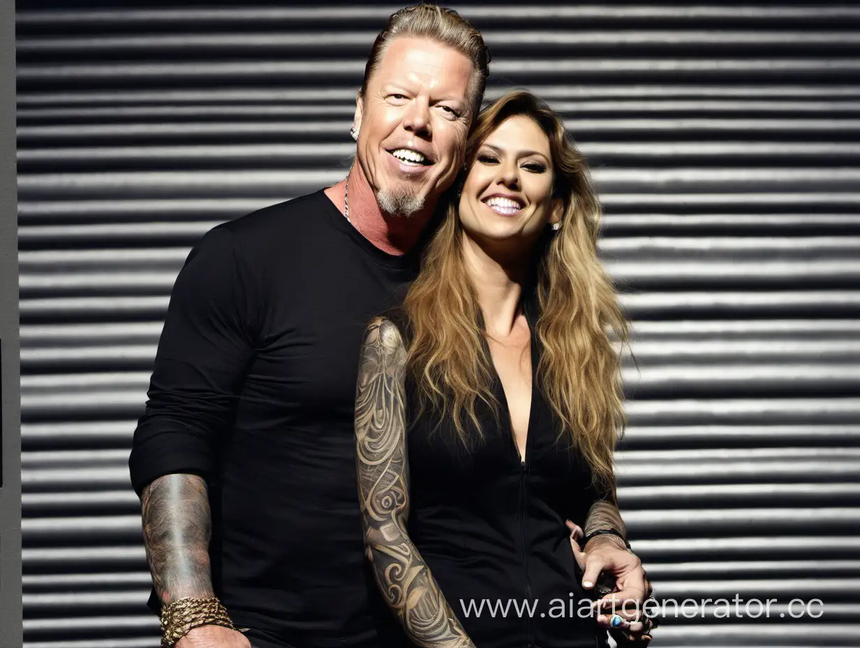 James-Hetfield-and-Anna-Asti-Performing-Live-Concert