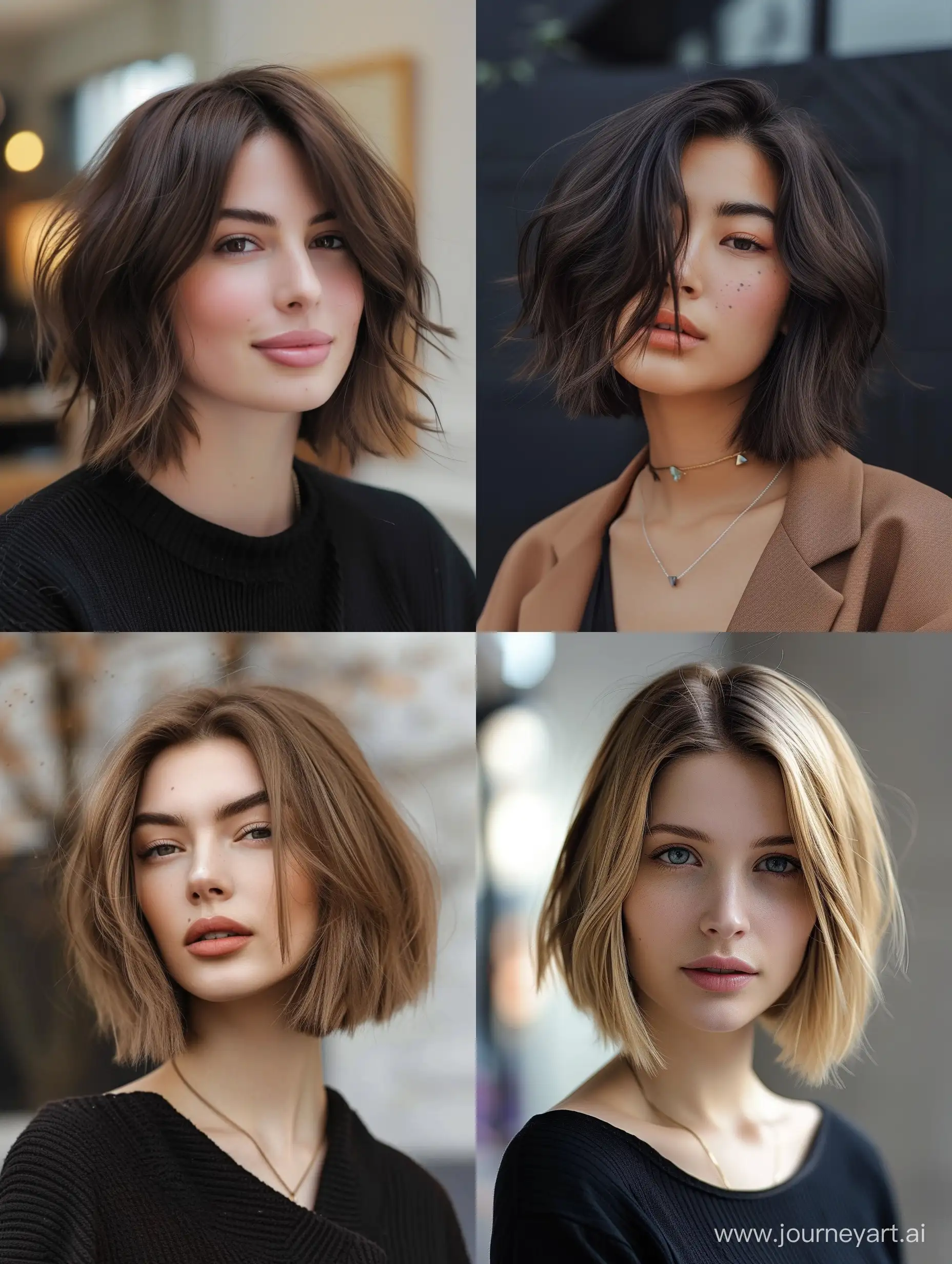 trendy spring haircuts medium length bob for women 2024