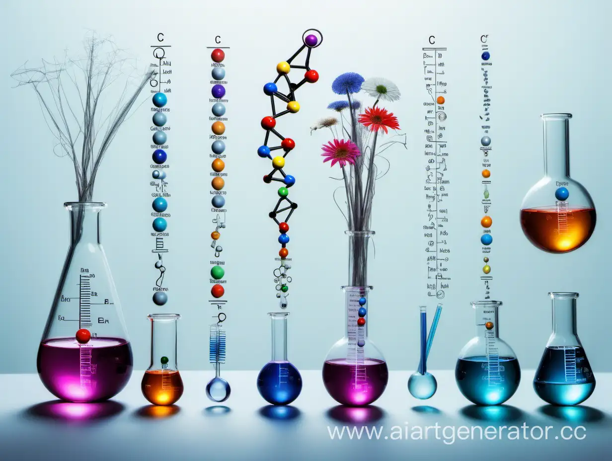 Colorful-Chemical-Element-Formulas-in-Laboratory-Setting