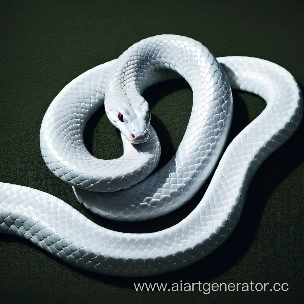 Ethereal-White-Snake-in-Enchanting-Forest-Scene