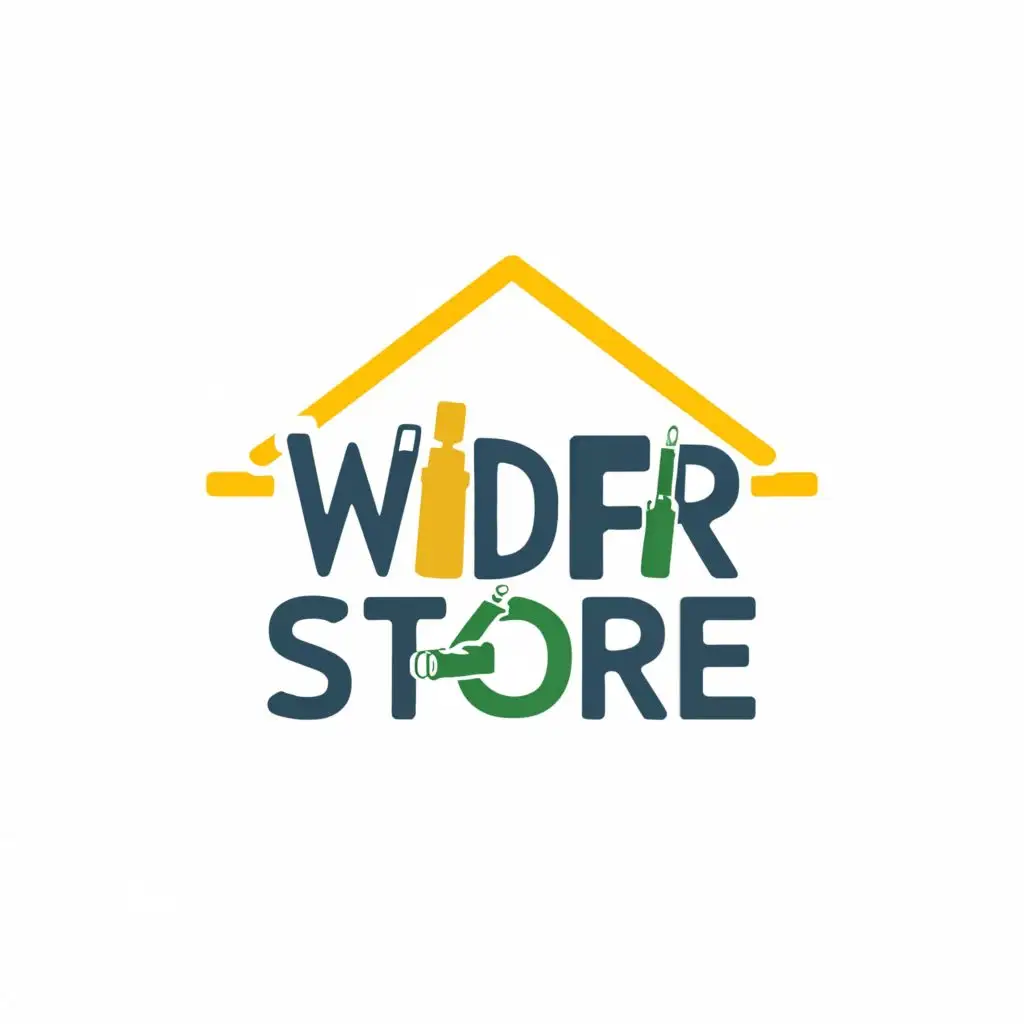 logo, Store, with the text "Wide por store", typography