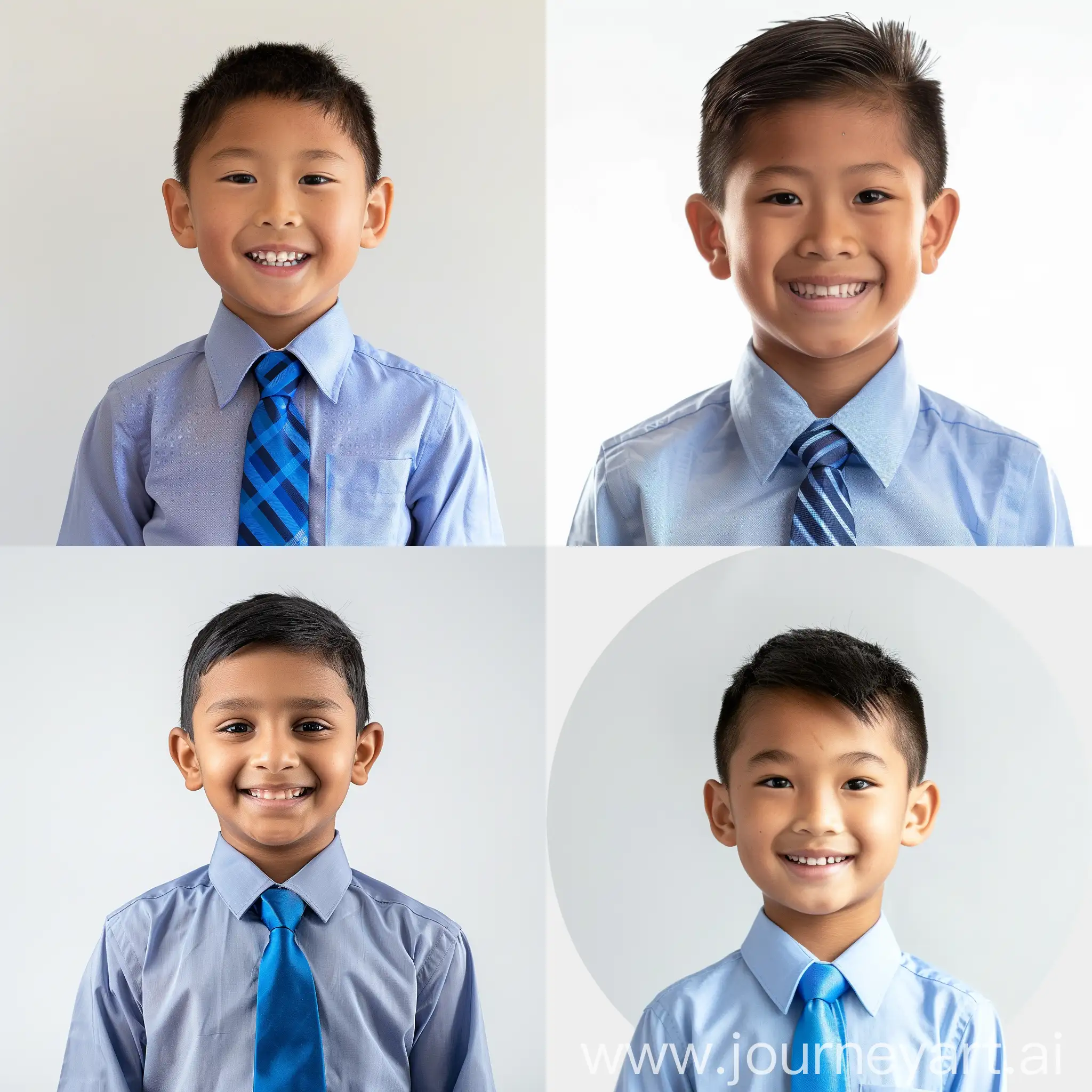 Smiling-Handsome-Boy-in-Shirt-and-Blue-Tie-Portrait
