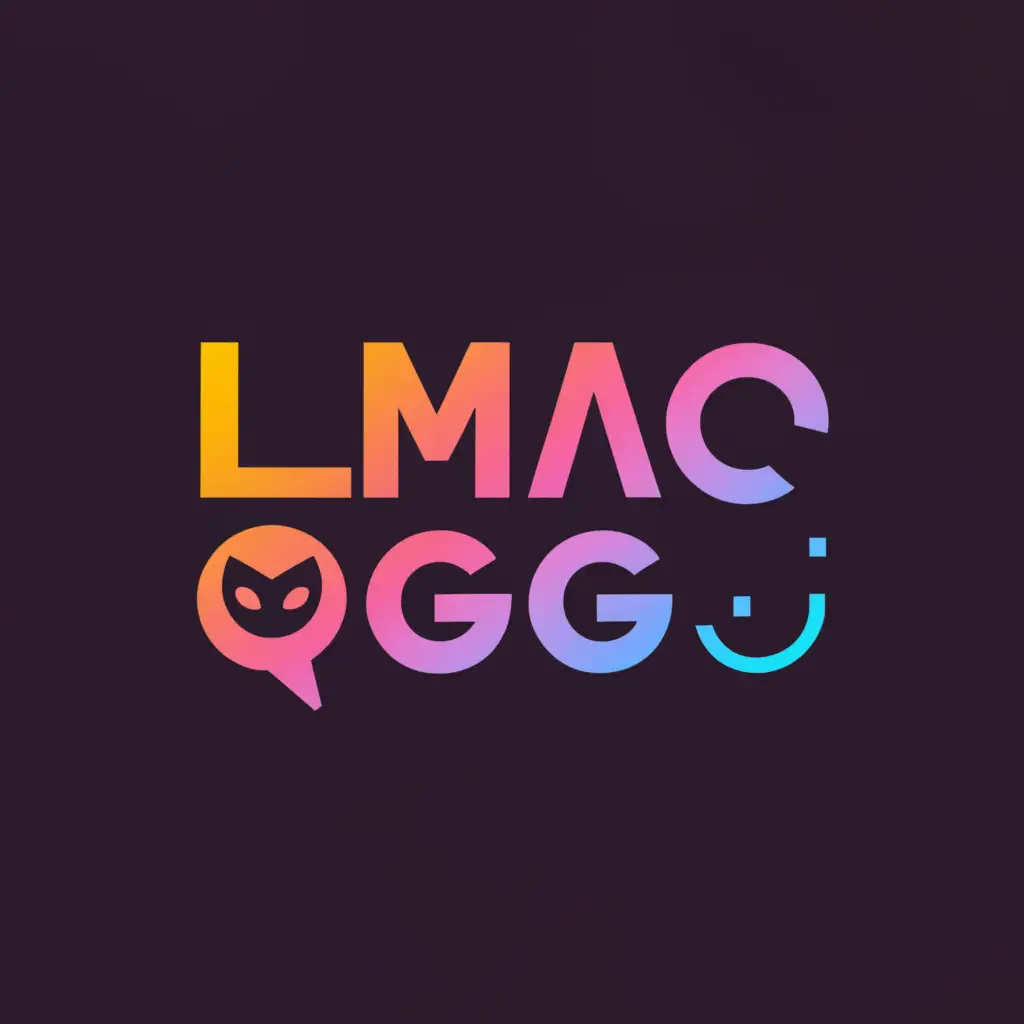 a logo design,with the text "LMAO.GG", main symbol:Discord,complex,be used in Internet industry,clear background