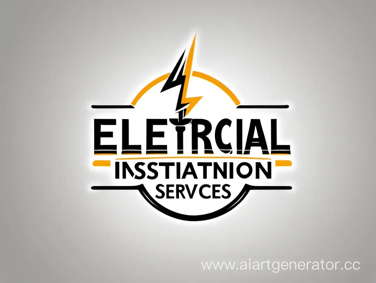 Professional-Electrical-Installation-Services-Logo-Design