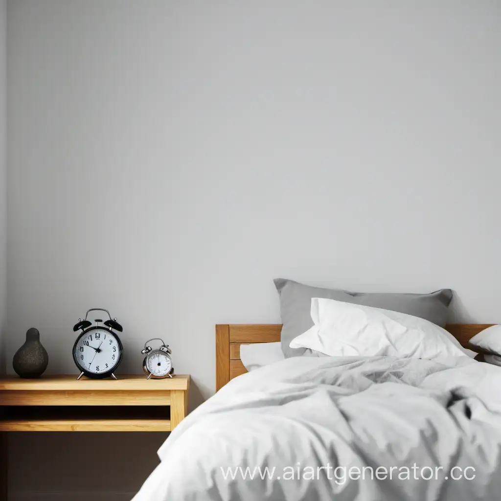 Cozy-Bedroom-Morning-Scene-with-Alarm-Clock