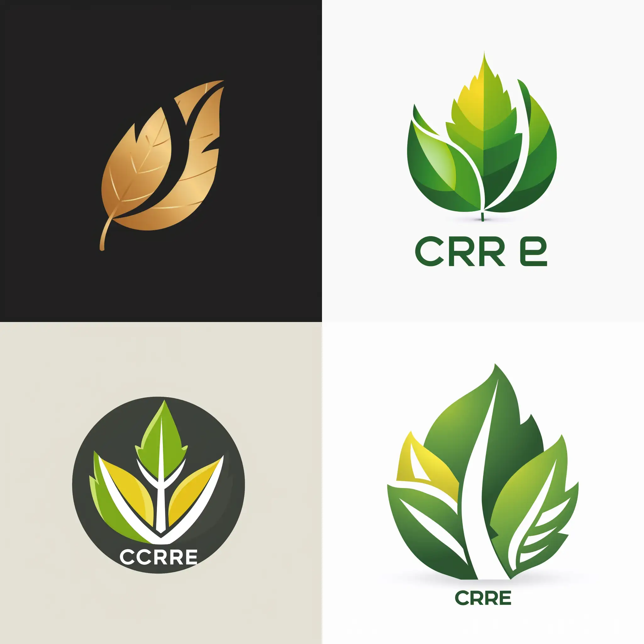 Abstract-Core-Leaf-Logo-Design-with-Vibrant-Colors