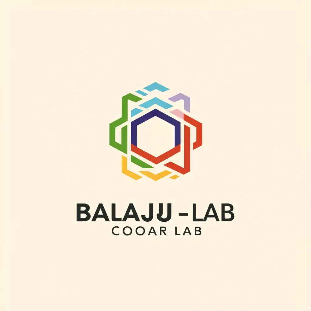 a logo design,with the text "Balaji Color Lab", main symbol:frame,Minimalistic,clear background