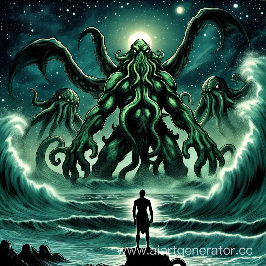 Seaside-Encounter-with-Cthulhu-Mysterious-Man-in-Loincloth