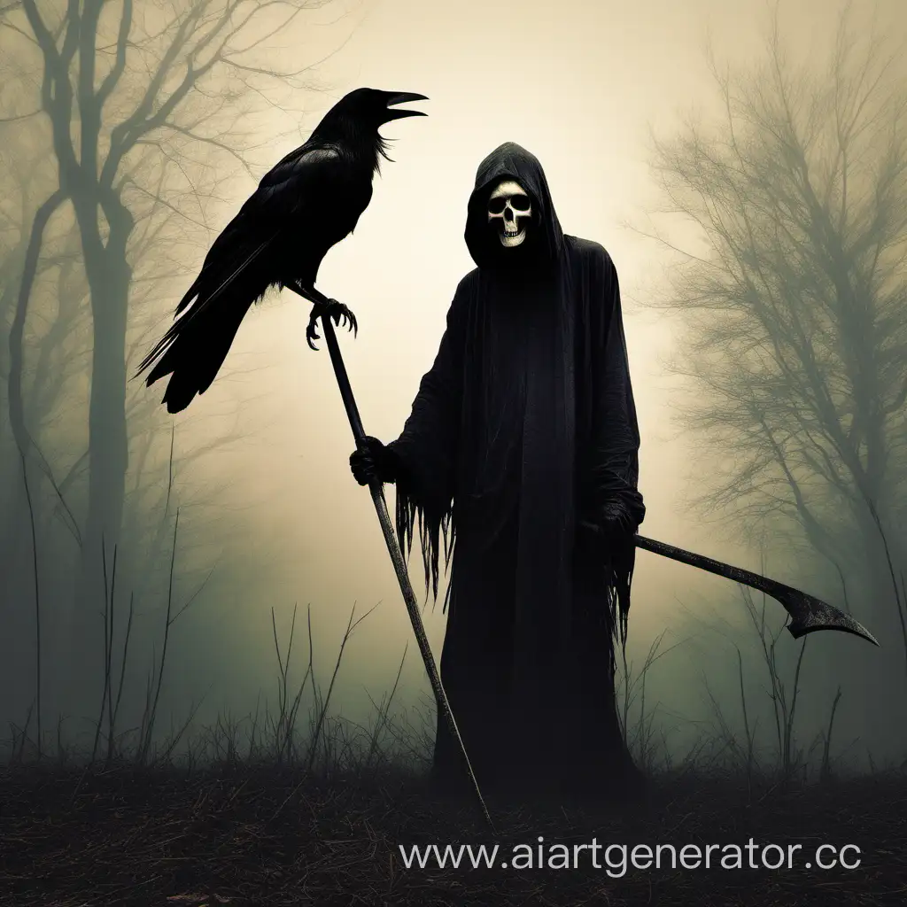 Grim-Reaper-with-Scythe-Surrounded-by-Crows-Dark-Fantasy-Art