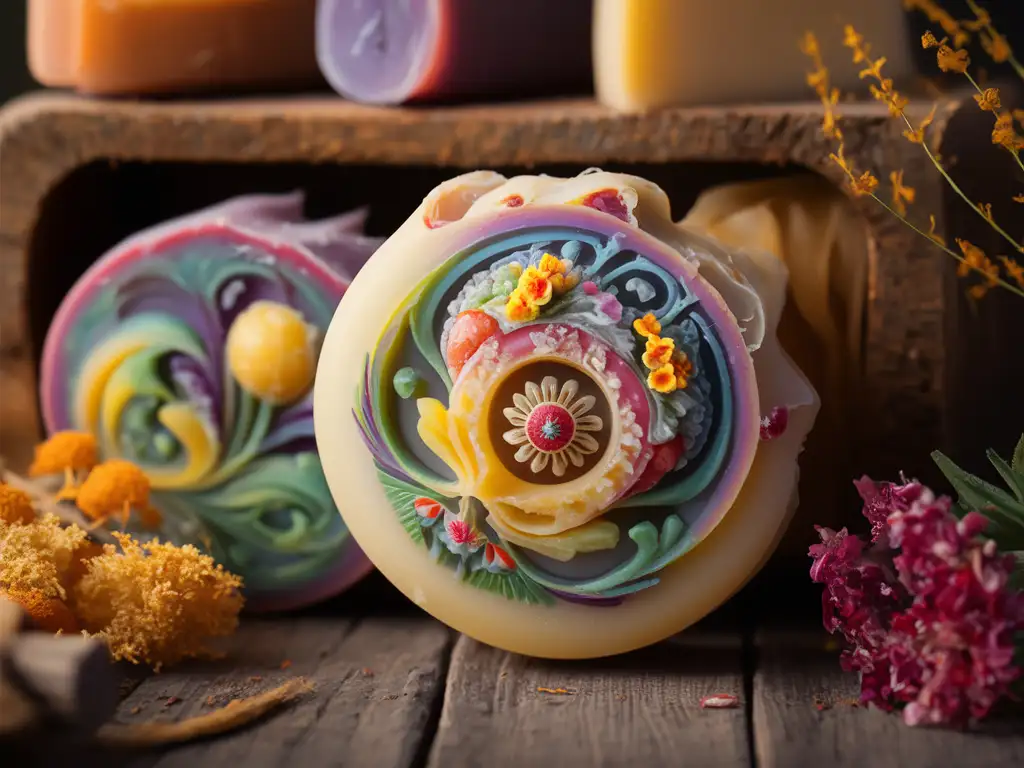 Indian soap, handmade