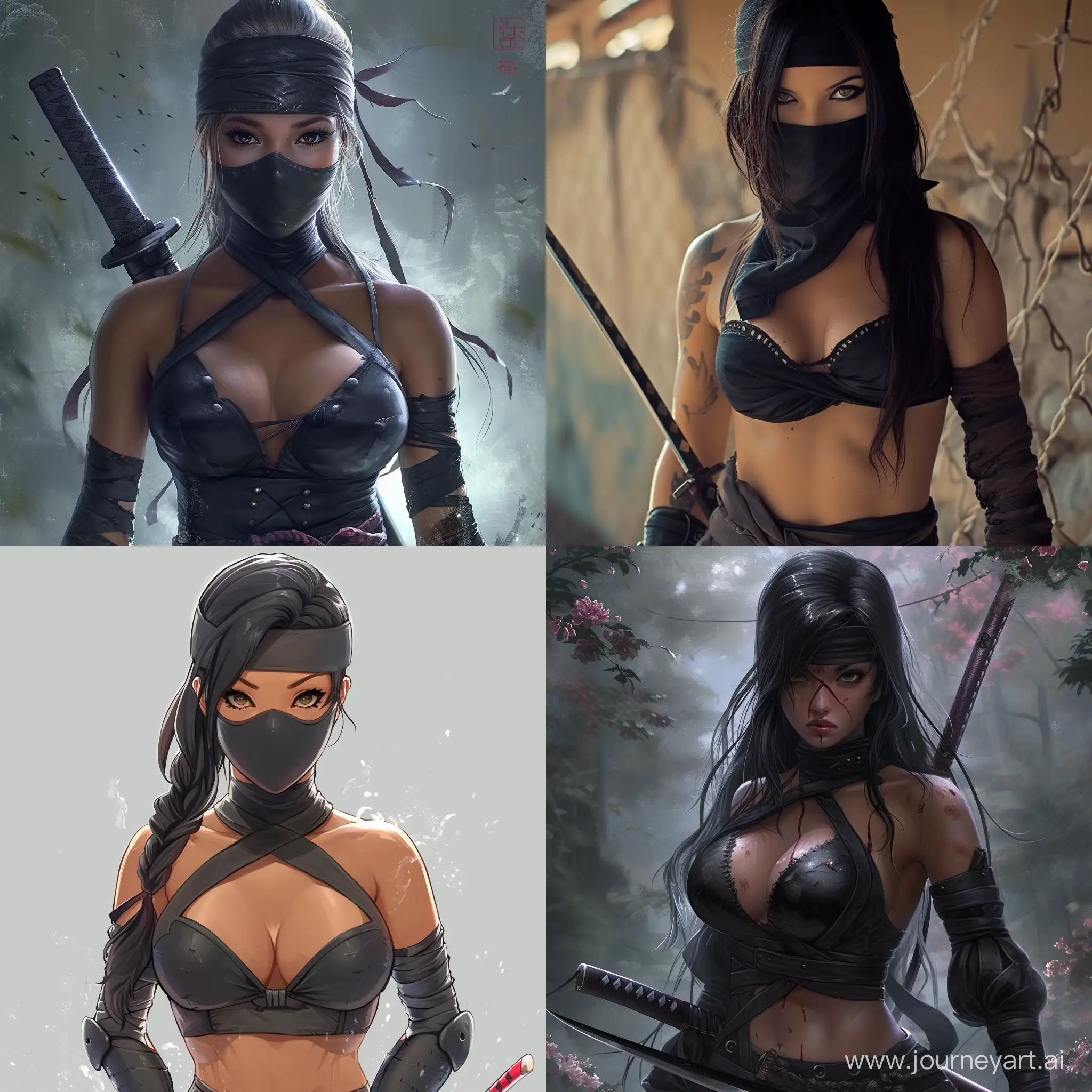 Sensual-Ninja-Girl-in-Mystical-Night-Setting